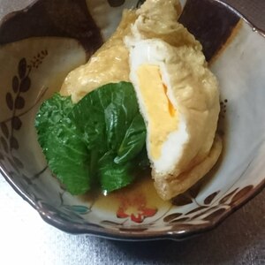 グルラボで3分✨卵の信田煮（信田卵/巾着煮）